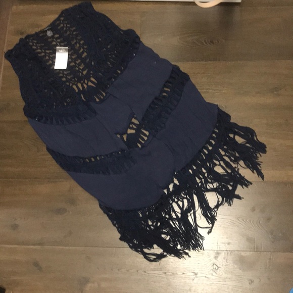Rue21 Tops - Navy blue kimono. Perfect for the Fourth of July!